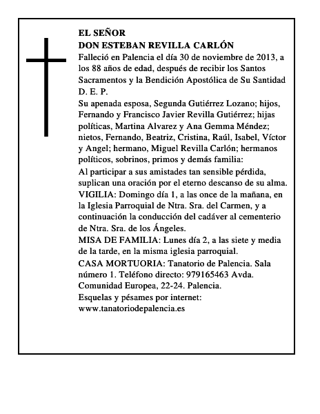 Don Esteban Revilla Carlón