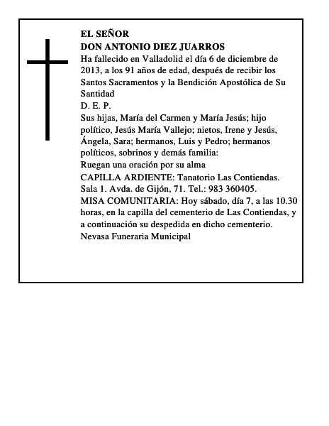 Don Antonio Diez Juarros