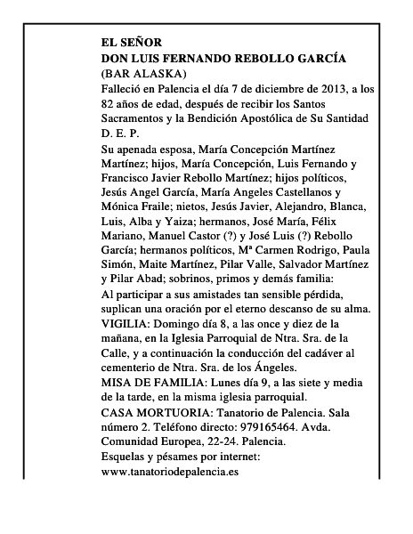 Don Luis Fernando Rebollo García