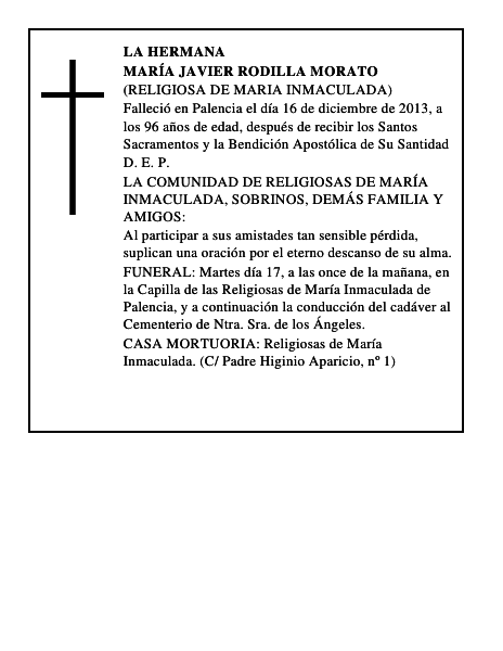 María Javier Rodilla Morato