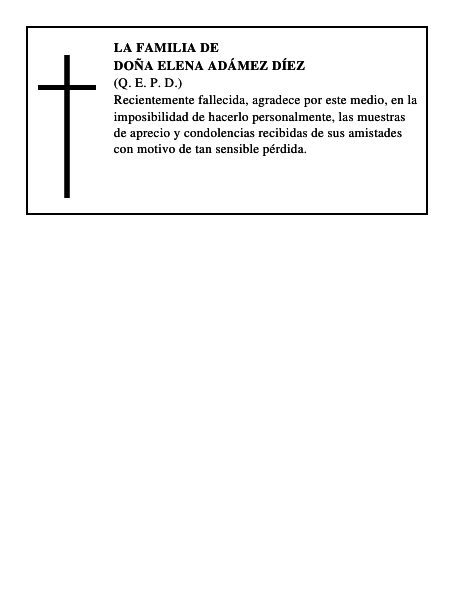 Doña Elena Adámez Díez
