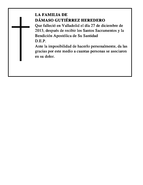 Dámaso Gutiérrez Heredero