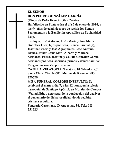 Don Pedro González García