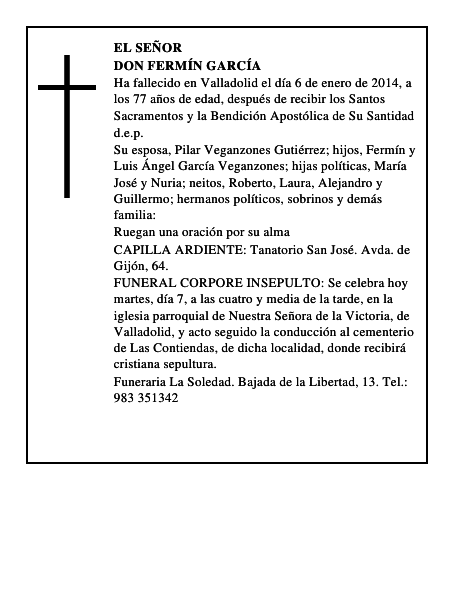 Don Fermín García