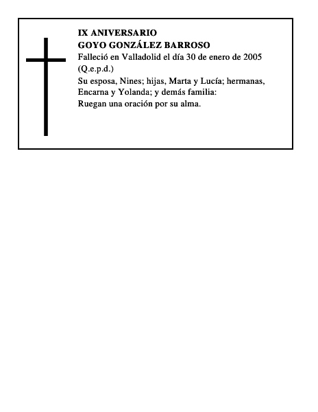 Goyo González Barroso