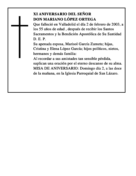 Don Mariano López Ortega