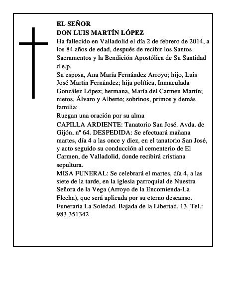 Don Luis Martín López