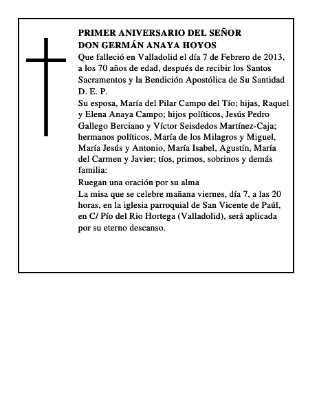 Don Germán Anaya Hoyos