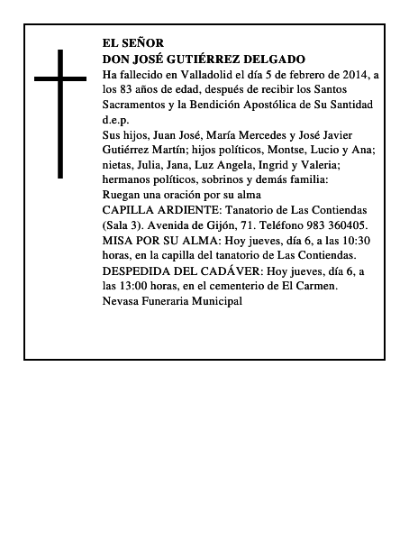 Don José Gutiérrez Delgado