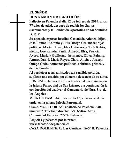 Don Ramón Ortego Ocón