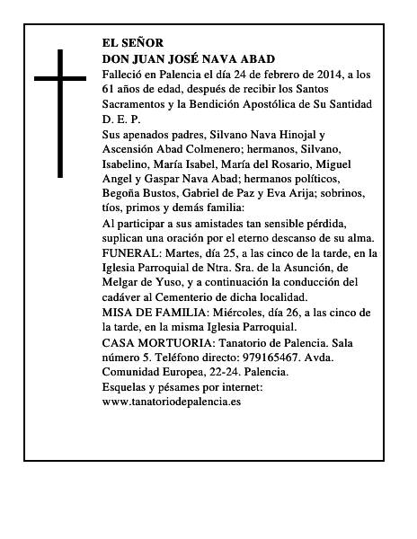 Don Juan José Nava Abad