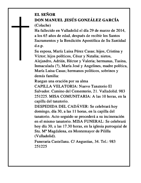Don Manuel Jesús González García