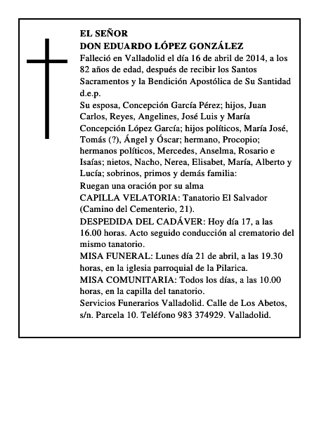 Don Eduardo López González