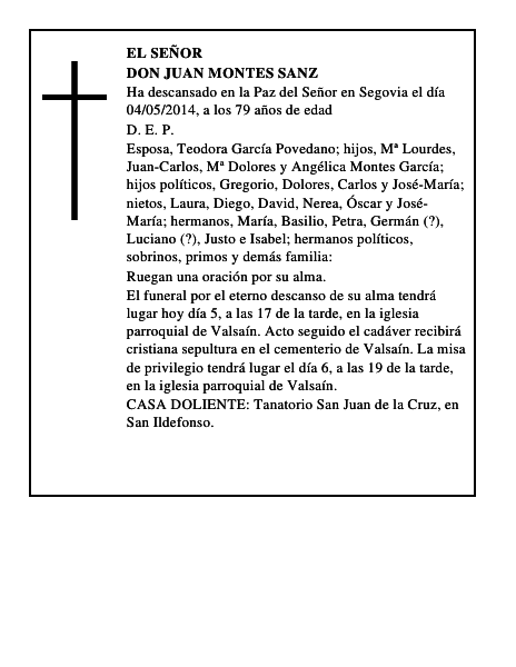 Don Juan Montes Sanz