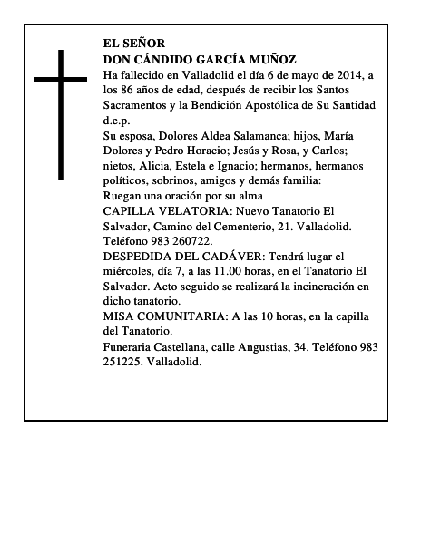 Don Cándido García Muñoz