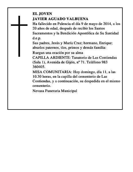 Javier Aguado Valbuena