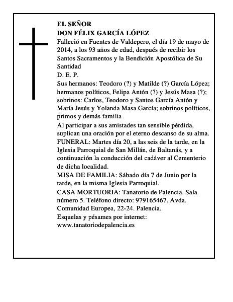 Don Félix García López
