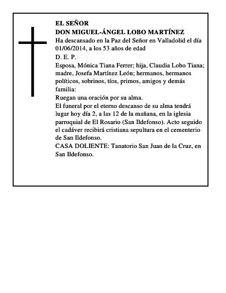 Don Miguel-Ángel Lobo Martínez