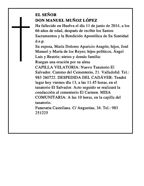 Don Manuel Muñoz López