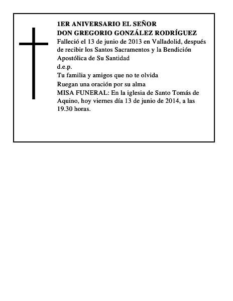 Don Gregorio González Rodríguez