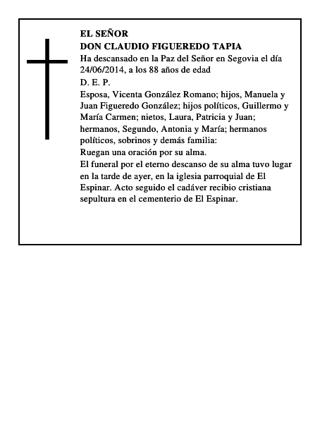 Don Claudio Figueredo Tapia
