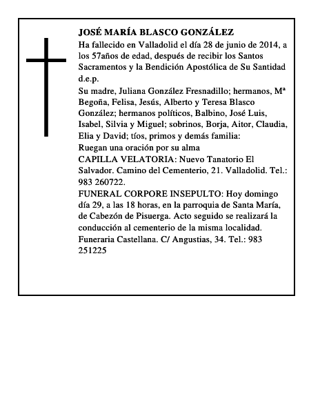José María Blasco González