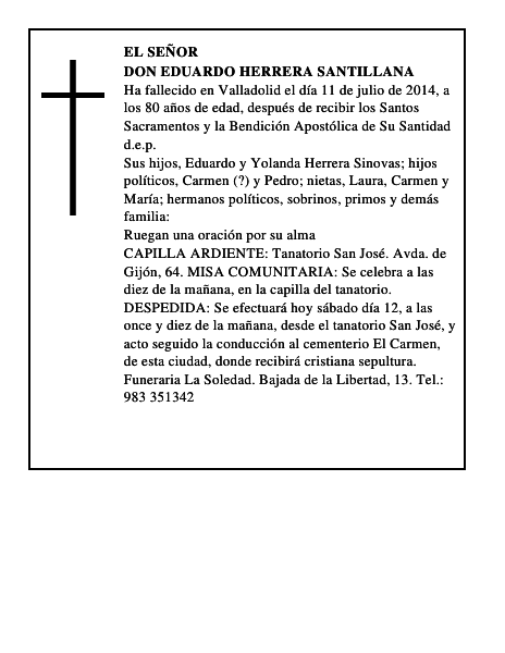Don Eduardo Herrera Santillana