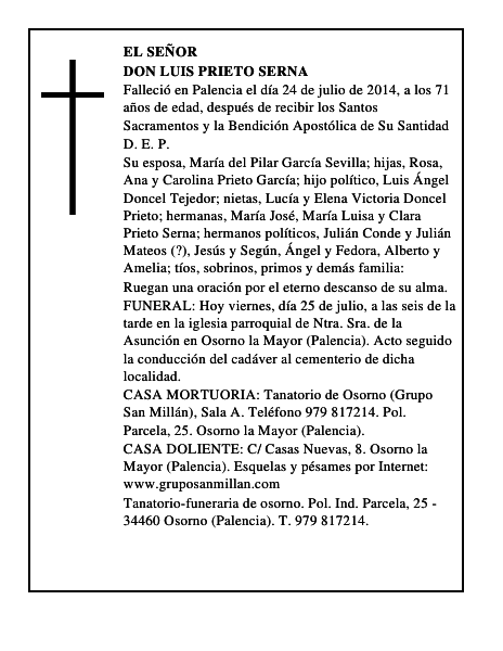 Don Luis Prieto Serna