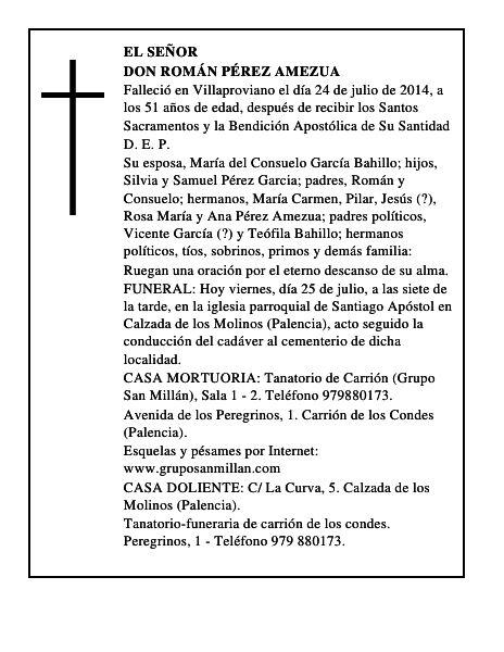 Don Román Pérez Amezua