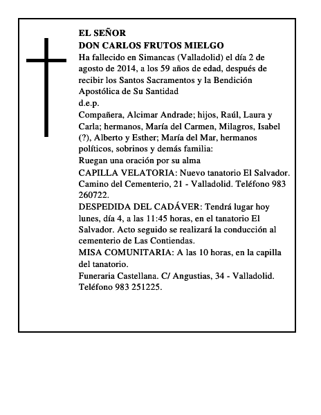 Don Carlos Frutos Mielgo