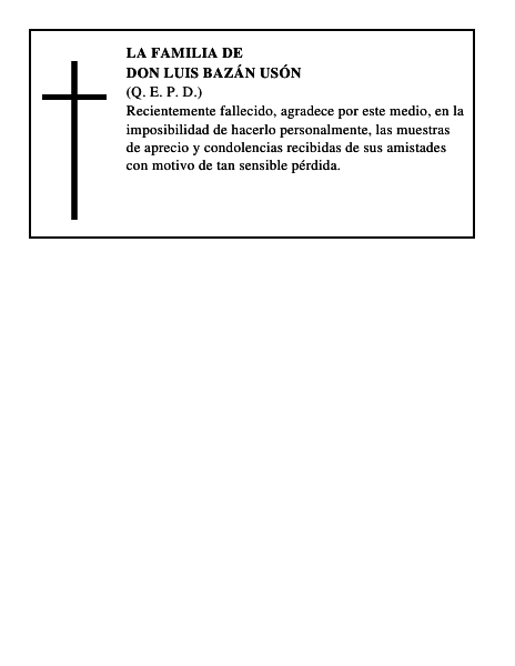 Don Luis Bazán Usón