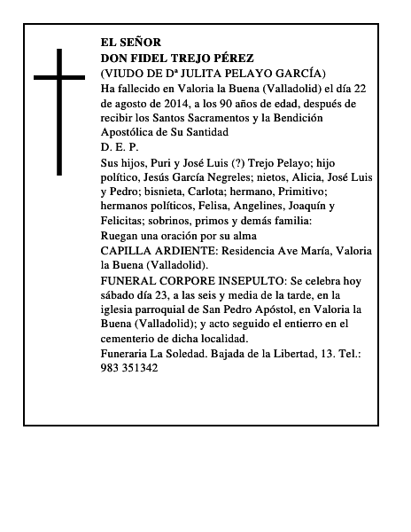 Don Fidel Trejo Pérez