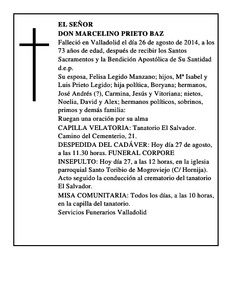 Don Marcelino Prieto Baz