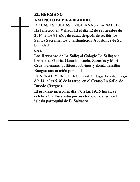 Amancio Elvira Manero