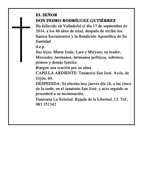 Don Pedro Rodríguez Gutiérrez