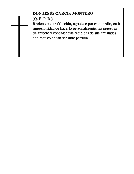 Don Jesús García Montero