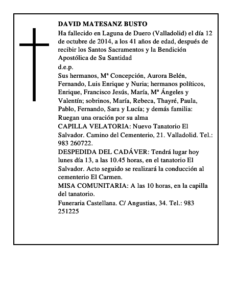 David Matesanz Busto