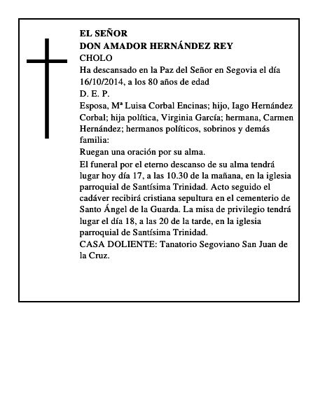 Don Amador Hernández Rey