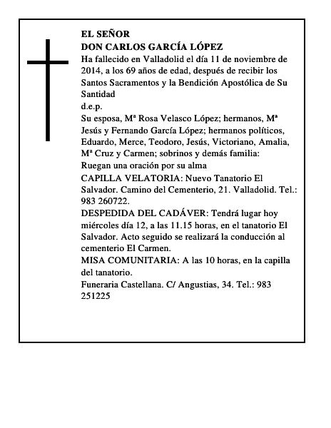 Don Carlos García López