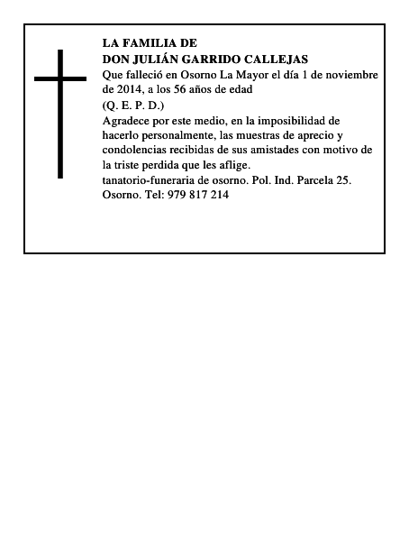 Don Julián Garrido Callejas