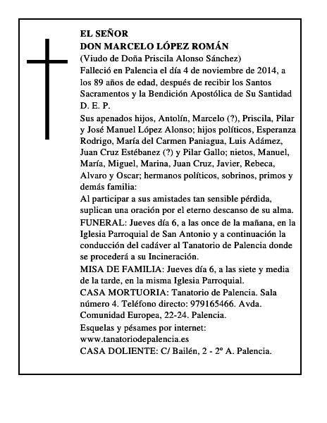 Don Marcelo López Román