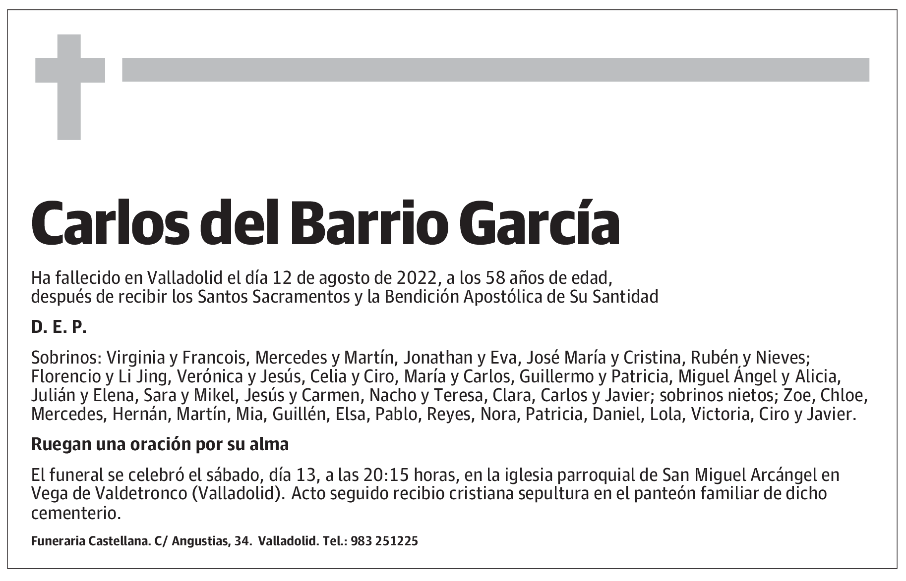 Carlos del Barrio García