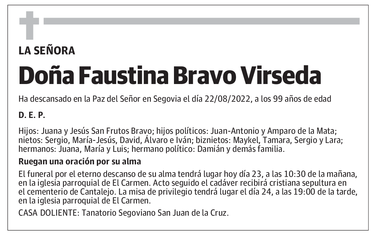 Faustina Bravo Virseda