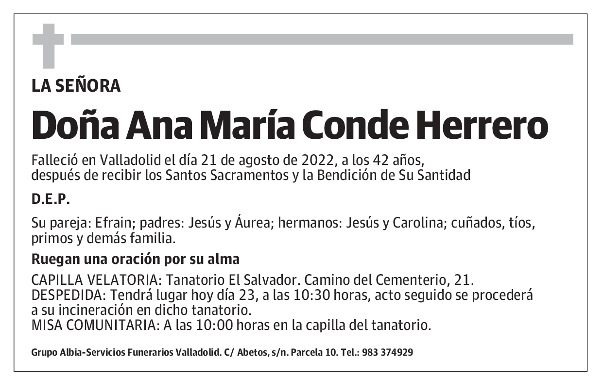 Ana María Conde Herrero