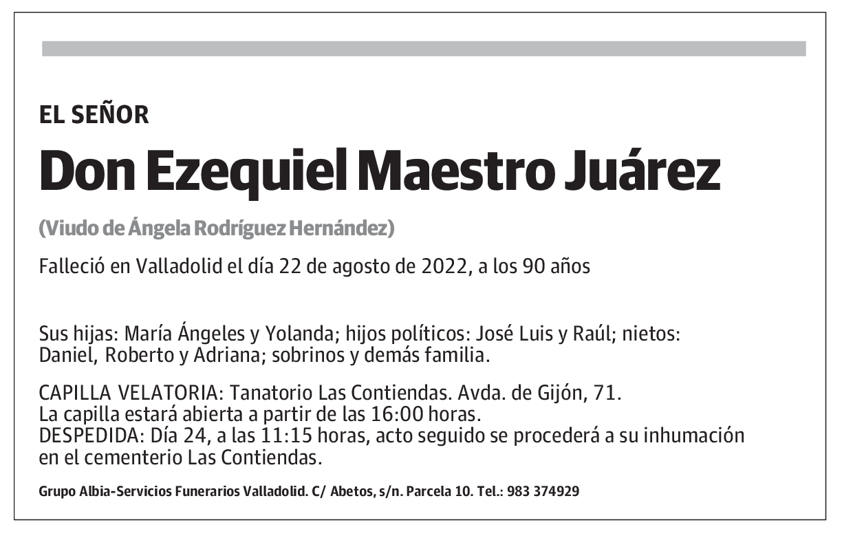 Ezequiel Maestro Juárez