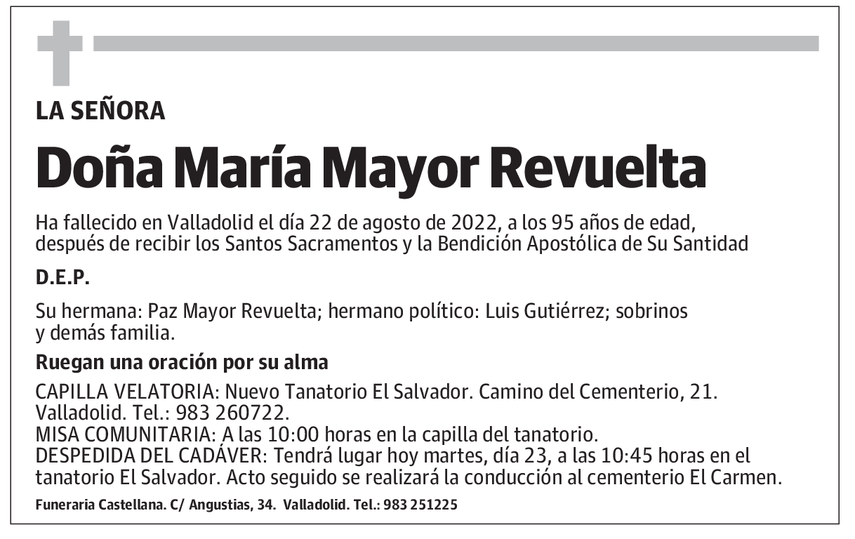 María Mayor Revuelta