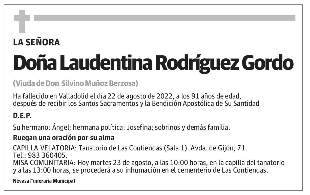 Laudentina Rodríguez Gordo