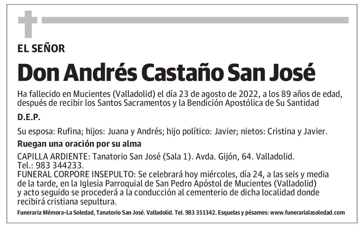 Andrés Castaño San José