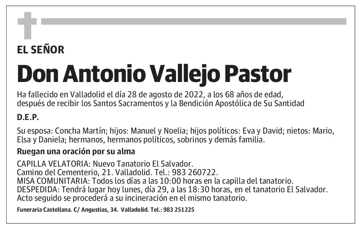 Antonio Vallejo Pastor