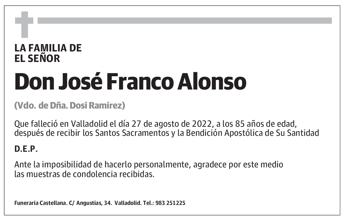 José Franco Alonso